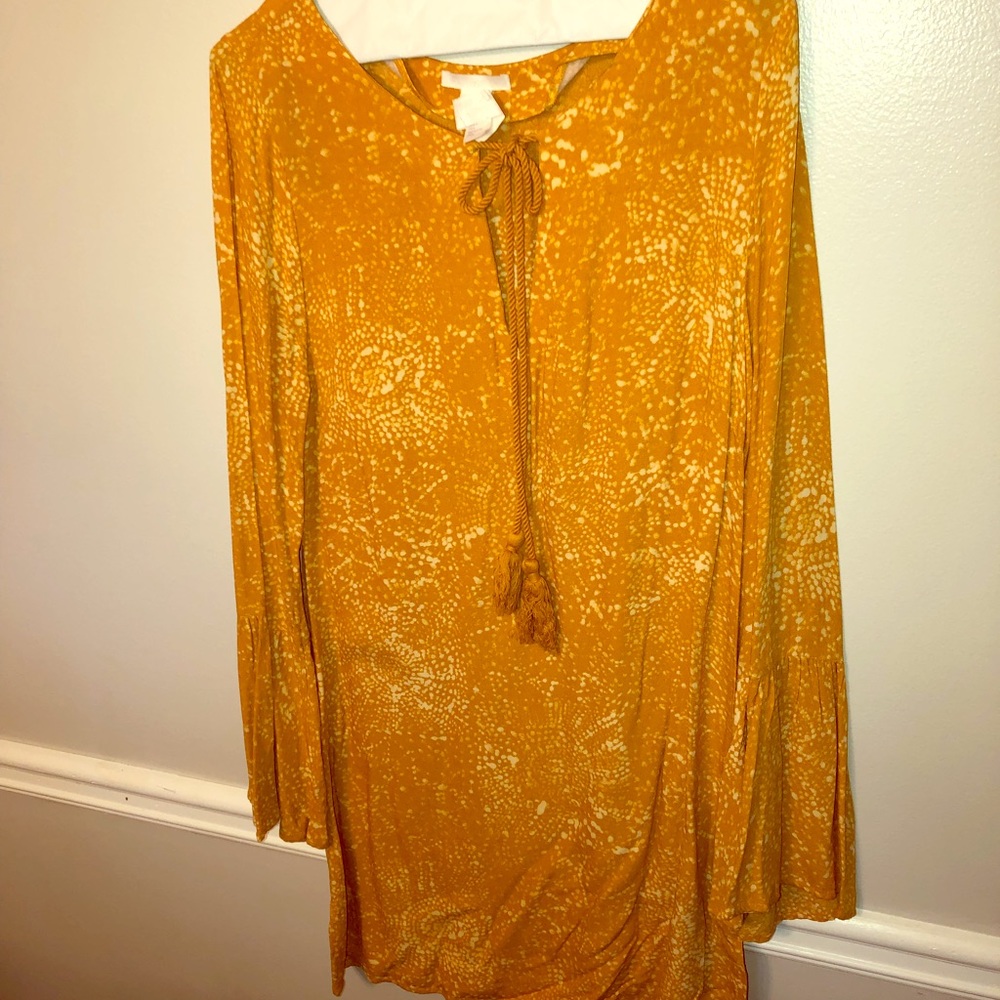 Mustard colored Dress